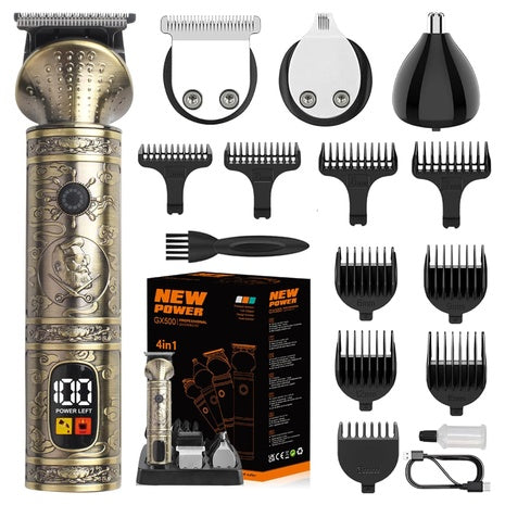Electric Beard Trimmer Kit