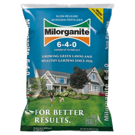 32-lb Milorganite Lawn And Garden Nitrogen Fertilizer