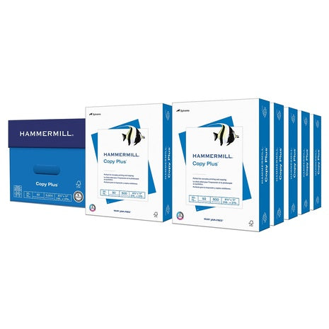 5,000 Sheets Hammermill Copy Plus Paper