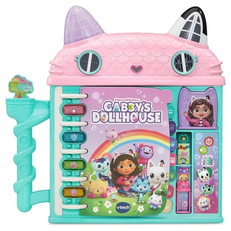 VTech Gabby's Dollhouse Cat-a-Vator Discovery Book