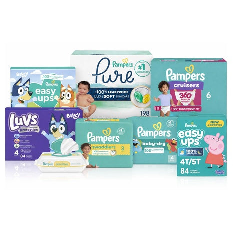 Targeted: Huge Sale on Pampers & Luvs Diapers
