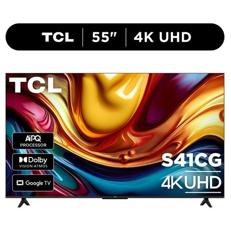 55" TCL Class S41CG Series 4K Ultra HDR LED Google TV