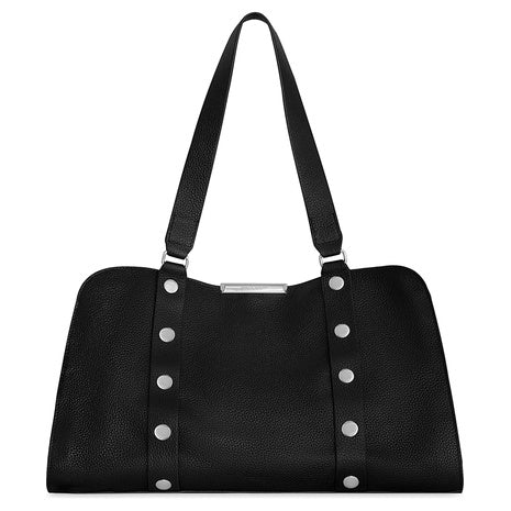 Cole Studded Leather Satchel