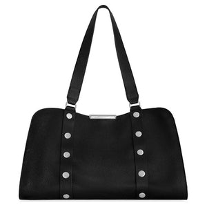 Cole Studded Leather Satchel