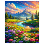 Adult Landscape Paint by Numbers Kit (2 Scenes)