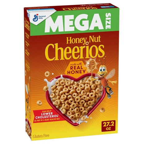 Mega Size Box of Honey Nut Cheerios