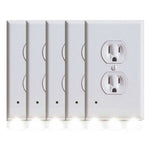 5-Pack BH Outlet Cover With Built-In LED Night Light