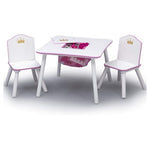 Princess Table & Chair Set with Storage