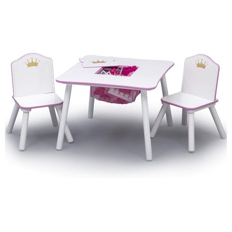 Princess Table & Chair Set with Storage