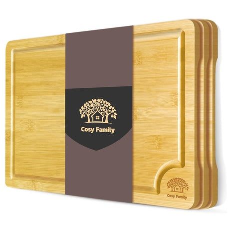 3-Pack Bamboo Cutting Boards