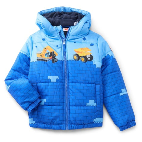 LEGO Bricks Toddler Puffer Jacket