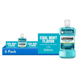 6-Pack Listerine Cool Mint Mouthwash