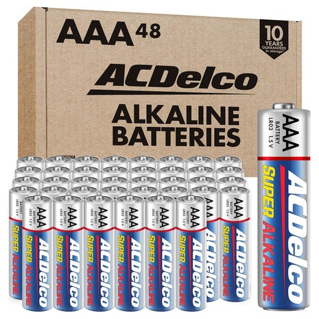 48-Count ACDelco Maximum Power Super AAA Batteries
