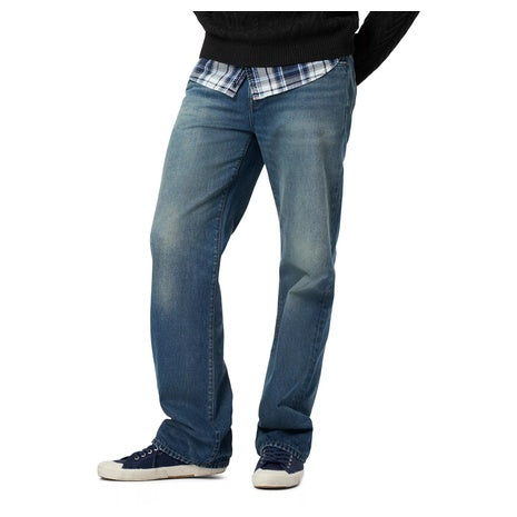 Buffalo David Bitton Men's Easy Fit Straight Ruffer Jeans