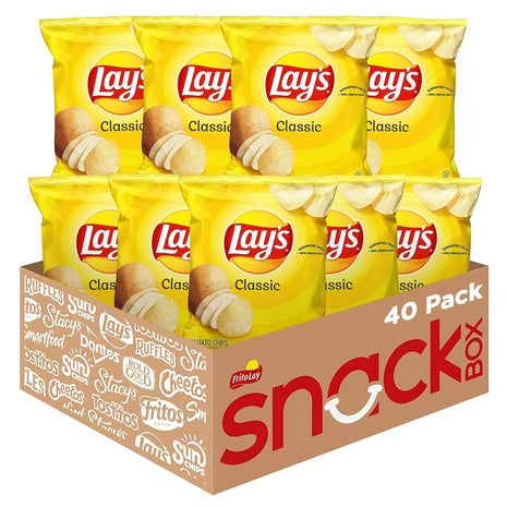 40 Bags of Lay's Potato Chips (Variety)