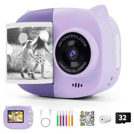 Kids Instant Print Camera (2 Colors)