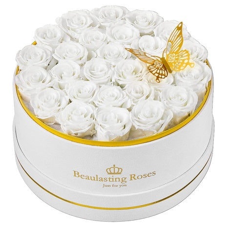 27 Preserved Forever Real Roses