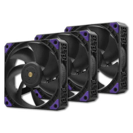 3-Pack Super Flower MEGACOOL High Static Pressure 120mm Fan
