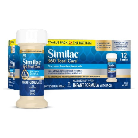 12 Similac 360 Total Care Infant Formula