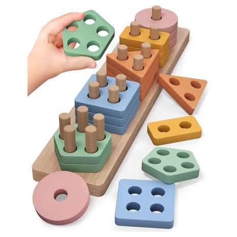 Toddler Wooden Shape Sorter