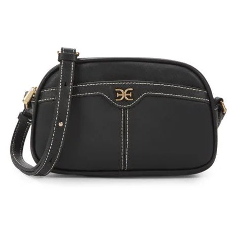 Sam Edelman Women's Saige Logo Leather Crossbody Bag