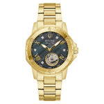 Bulova Women's Marine Star Automatic Gold Stainless Steel Watch