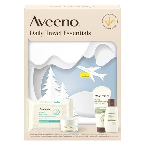 Aveeno Daily Travel Essentials Gift Set
