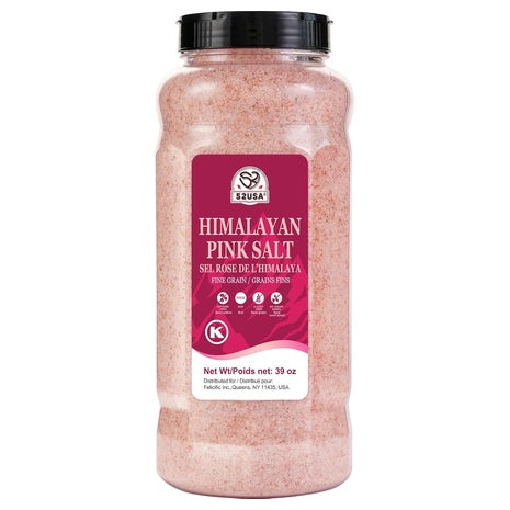 52USA Himalayan Pink Fine Grain Salt Refill (39 oz)