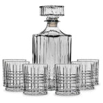 7-Piece Fifth Avenue Dalmore Whiskey Decanter & Glass Set