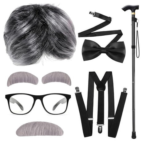 Old Man Grandpa Costume