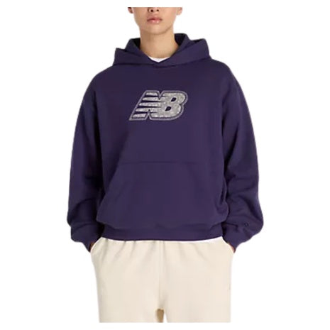 New Balance Women's Soft & Cozy French Terry Fabric Lace Hoodie (2 Colors)