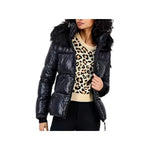 S13 Women's Allie Faux-Fur-Trim Hooded Puffer Coat