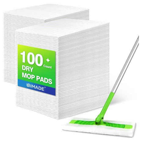 100-Count Disposable Duster Mop Cloths With Swiffer Sweeper