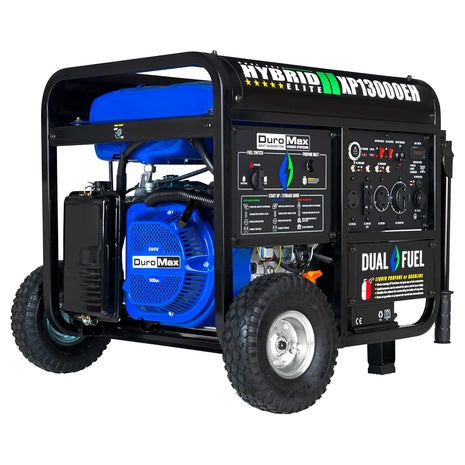 DuroMax 13,000-Watt Dual Fuel Portable Generator
