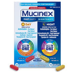 40 Mucinex Max Strength Day & Night Cold & Flu Caplets