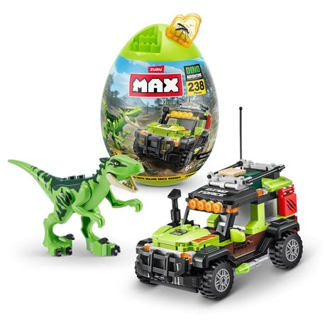 238-Piece Dino Escape Building Bricks Toy