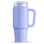 Meoky Insulated Tumbler with Handle & Straw
