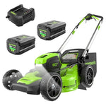 Greenworks 80V 21" Cordless Self-Propelled Lawn Mower w/ Batteries/Charger
