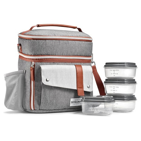 XL Insulated Lunch Box with Containers