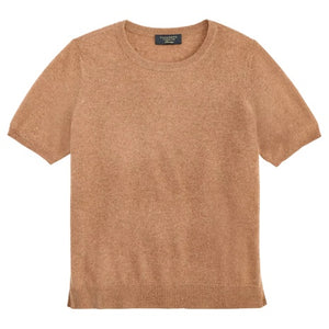 Charter Club Women's 100% Cashmere Crewneck Short Sleeve Sweater