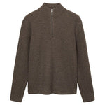 Knitted Sweater With Perkins Neck