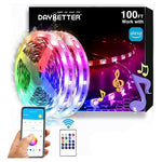 100FT Daybetter RGB Led Light Strips Kit