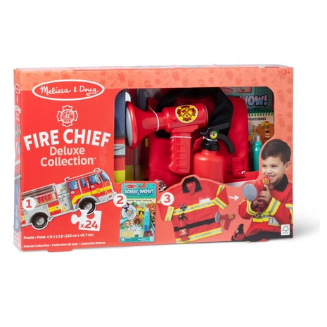 Melissa & Doug Fire Chief 3-in-1 Gift Set