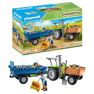 Playmobil Harvester Tractor with Trailer