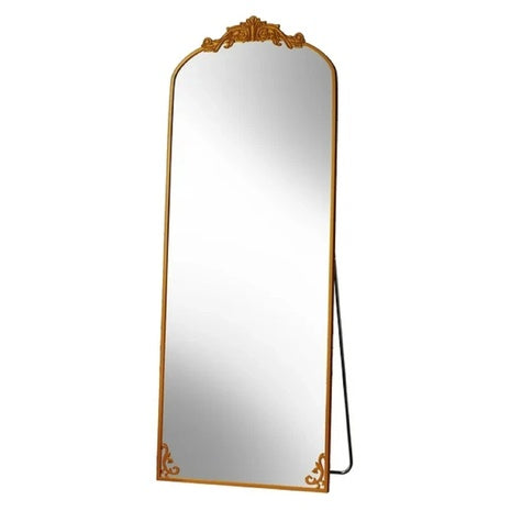 Beautypeak 72"x 24" Full Length Wall-Mounted Mirror (Gold)