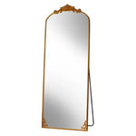 Beautypeak 72"x 24" Full Length Wall-Mounted Mirror (Gold)