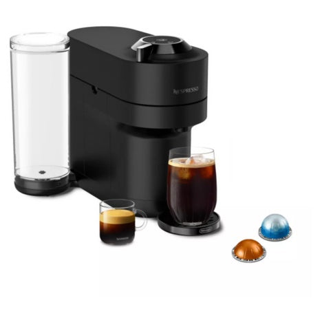De’longhi Nespresso Vertuo Pop+ Deluxe Matte Black Coffee Maker & Espresso Machine