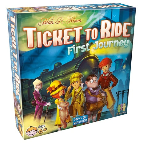 Ticket to Ride First Journey Board Game