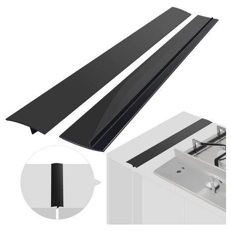 2-Pack 21" Silicone Heat-Resistant Stove Gap Fillers