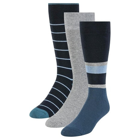 3-Pack Ted Baker Cushioned Crew Dress Socks